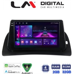 LM Digital - LM ZA4707 GPS Οθόνη OEM Multimedia Αυτοκινήτου για Renault Kangoo 2011 > 2021 (CarPlay/AndroidAuto/BT/GPS/WIFI/GPRS)