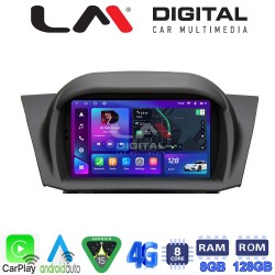 LM Digital - LM T8152 GPS Οθόνη OEM Multimedia Αυτοκινήτου για Ford Fiesta 2008 > 2010 (CarPlay/AndroidAuto/BT/GPS/WIFI/GPRS)