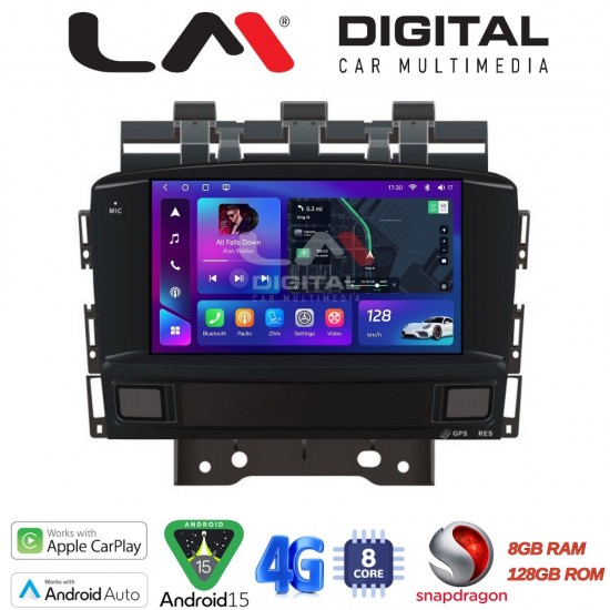 LM Digital - LM T8072 GPS Οθόνη OEM Multimedia Αυτοκινήτου για OPEL ASTRA J 2011 > 2015 (CarPlay/AndroidAuto/BT/GPS/WIFI/GPRS)