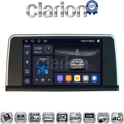 CLARION GL75350 Οθόνη OEM Multimedia Αυτοκινήτου για BMW SERIES 3 2010 > (F30 F31,F34,F35,F80) BMW SERIES 4 2013 > (F32,F33,F36,F83) με σύστημα NBT (CarPlay/AndroidAuto/BT/GPS/WIFI/GPRS)