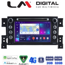 LM Digital - LM E8053 GPS Οθόνη OEM Multimedia Αυτοκινήτου για SUZUKI GRAN VITARA 2005 > 2015 (CarPlay/AndroidAuto/BT/GPS/WIFI/GPRS)