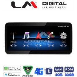 LM Digital - LM KH2 337 N45 Οθόνη OEM Multimedia Αυτοκινήτου για Mercedes A Class/ CLA Class (W176) 2013 > 2017 (CarPlay/AndroidAuto/BT/GPS/WIFI/GPRS)
