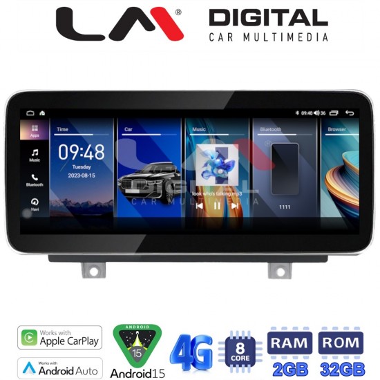 LM Digital - LM KH2 350 NBT Οθόνη OEM Multimedia Αυτοκινήτου για BMW SERIES 3 2010 >(F30 F31,F34,F35,F80)BMW SERIES 4 2013 >(F32,F33,F36,F83)με σύστημα NBT (CarPlay/AndroidAuto/BT/GPS/WIFI/GPRS)