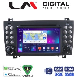 LM Digital - LM V4096 GPS Οθόνη OEM Multimedia Αυτοκινήτου για MERCEDES SLK (R171) 2004 > 2010 (CarPlay/AndroidAuto/BT/GPS/WIFI/GPRS)