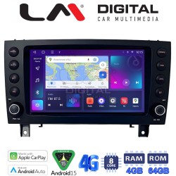 LM Digital - LM Q8096 GPS Οθόνη OEM Multimedia Αυτοκινήτου για MERCEDES SLK (R171) 2004 > 2010 (CarPlay/AndroidAuto/BT/GPS/WIFI/GPRS)