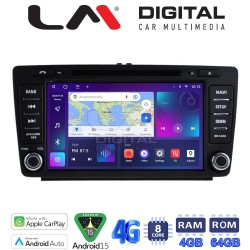 LM Digital - LM Q8005 GPS Οθόνη OEM Multimedia Αυτοκινήτου για Skoda Octavia 2005 > 2012 (CarPlay/AndroidAuto/BT/GPS/WIFI/GPRS)