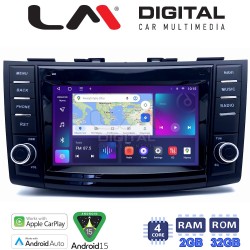 LM Digital - LM V4179 GPS Οθόνη OEM Multimedia Αυτοκινήτου για SUZUKI SWIFT 2012 > 2016 (CarPlay/AndroidAuto/BT/GPS/WIFI/GPRS)