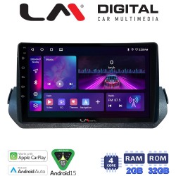 LM Digital - LM ZA4979 GPS Οθόνη OEM Multimedia Αυτοκινήτου για Mitsubishi Outlander 2021> (CarPlay/AndroidAuto/BT/GPS/WIFI)
