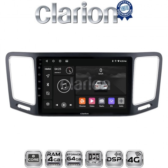 CLARION GL72463 Οθόνη OEM Multimedia Αυτοκινήτου για VW Sharan 2011 > (CarPlay/AndroidAuto/BT/GPS/WIFI/GPRS)