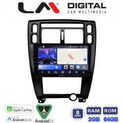 LM Digital - LM ZW8006B GPS Οθόνη OEM Multimedia Αυτοκινήτου για TUCSON 2004 > 2010 (CarPlay/AndroidAuto/BT/GPS/WIFI)