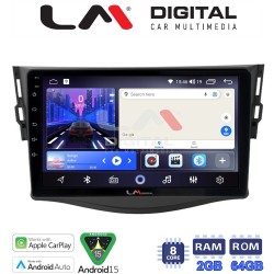 LM Digital - LM ZW8018 GPS Οθόνη OEM Multimedia Αυτοκινήτου για TOYOTA RAV4 2006 > 2012 (CarPlay/AndroidAuto/BT/GPS/WIFI)