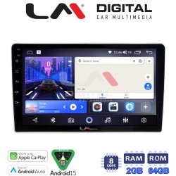 LM Digital - LM ZW8023SA GPS Οθόνη OEM Multimedia Αυτοκινήτου για Kia Sportage 2004 > 2010 (CarPlay/AndroidAuto/BT/GPS/WIFI)