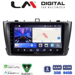 LM Digital - LM ZW8027G GPS Οθόνη OEM Multimedia Αυτοκινήτου για Toyota Avensis 2009 > 2016 (CarPlay/AndroidAuto/BT/GPS/WIFI)