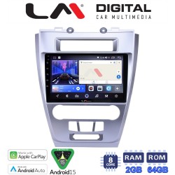 LM Digital - LM ZW8047 GPS Οθόνη OEM Multimedia Αυτοκινήτου για Ford Fusion 2012>2017 (CarPlay/AndroidAuto/BT/GPS/WIFI)