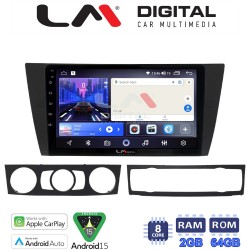 LM Digital - LM ZW8095 GPS Οθόνη OEM Multimedia Αυτοκινήτου για BMW σειρά 3 (E90-91-92-93) 2005-2012 (CarPlay/AndroidAuto/BT/GPS/WIFI)