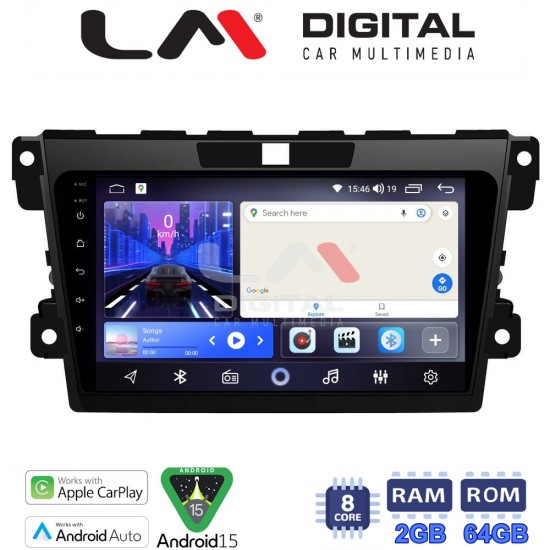 LM Digital - LM ZW8097 GPS Οθόνη OEM Multimedia Αυτοκινήτου για MAZDA CX7 2006> (CarPlay/AndroidAuto/BT/GPS/WIFI)