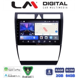 LM Digital - LM ZW8102 GPS Οθόνη OEM Multimedia Αυτοκινήτου για Audi A6 1998 > 2004 (CarPlay/AndroidAuto/BT/GPS/WIFI)