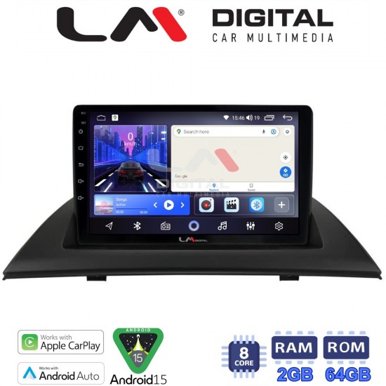LM Digital - LM ZW8103 GPS Οθόνη OEM Multimedia Αυτοκινήτου για BMW X3 2003 > 2010 (CarPlay/AndroidAuto/BT/GPS/WIFI)