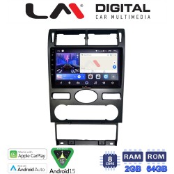 LM Digital - LM ZW8104 GPS Οθόνη OEM Multimedia Αυτοκινήτου για Ford Mondeo 2003 > 2006 (CarPlay/AndroidAuto/BT/GPS/WIFI)