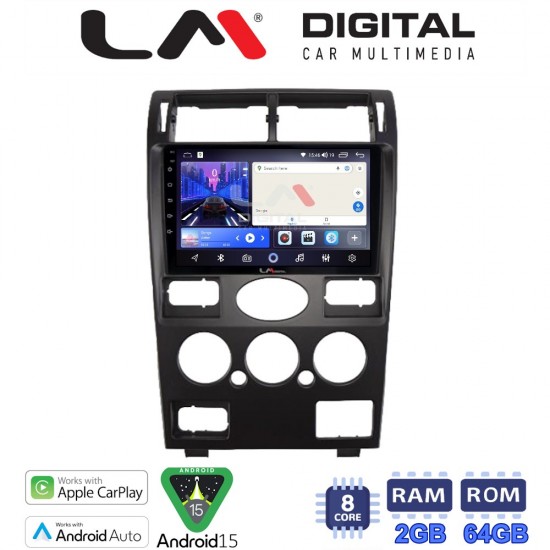 LM Digital - LM ZW8105 GPS Οθόνη OEM Multimedia Αυτοκινήτου για Ford Mondeo 2003 > 2006 (CarPlay/AndroidAuto/BT/GPS/WIFI)