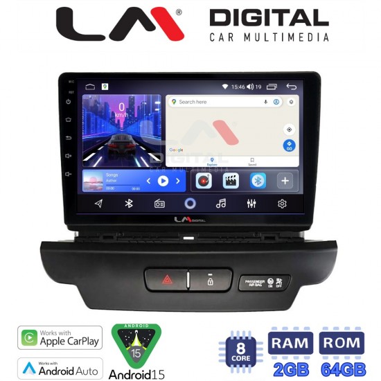 LM Digital - LM ZW8125 GPS Οθόνη OEM Multimedia Αυτοκινήτου για Kia CEED 2018 > 2022 (CarPlay/AndroidAuto/BT/GPS/WIFI)