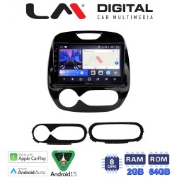 LM Digital - LM ZW8155 GPS Οθόνη OEM Multimedia Αυτοκινήτου για RENAULT CAPTURE 2013> (CarPlay/AndroidAuto/BT/GPS/WIFI)