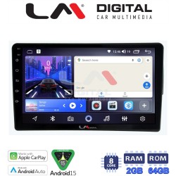 LM Digital - LM ZW8171S GPS Οθόνη OEM Multimedia Αυτοκινήτου για Mercedes C class (W203) 1999-2004 (CarPlay/AndroidAuto/BT/GPS/WIFI)