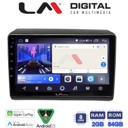 LM Digital - LM ZW8194 GPS Οθόνη OEM Multimedia Αυτοκινήτου για Fiat Ducato - Citroen Jumper - Peugeot Partner 2012> Μόνο αν έχει εργοστασιακό μηχάνημα (CarPlay/AndroidAuto/BT/GPS/WIFI)