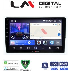 LM Digital - LM ZW8198 GPS Οθόνη OEM Multimedia Αυτοκινήτου για Fiat 500 2017 > (CarPlay/AndroidAuto/BT/GPS/WIFI)