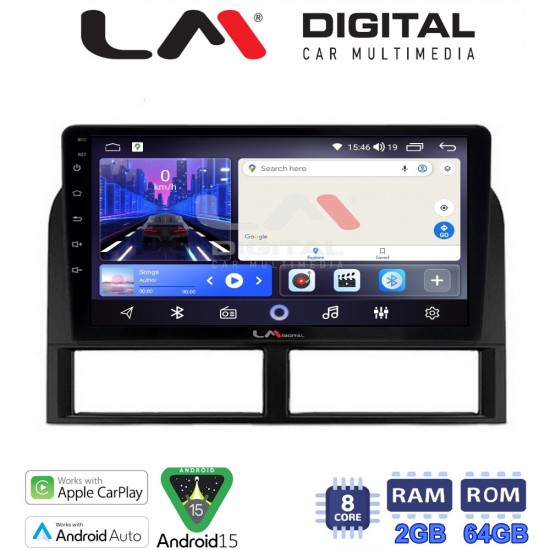 LM Digital - LM ZW8201 GPS Οθόνη OEM Multimedia Αυτοκινήτου για Jeep Gran Cherokee 1999 > 2004 (CarPlay/AndroidAuto/BT/GPS/WIFI)