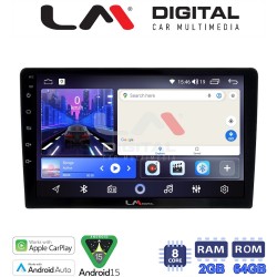 LM Digital - LM ZW8208 GPS Οθόνη OEM Multimedia Αυτοκινήτου για Toyota Auris 2013 > 2015 (CarPlay/AndroidAuto/BT/GPS/WIFI)