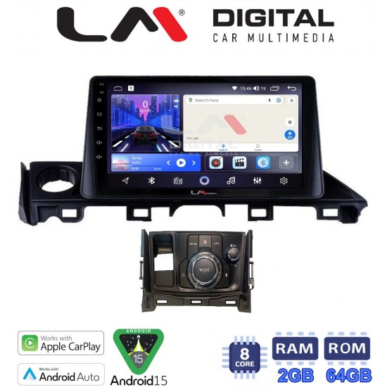 LM Digital - LM ZW8214 GPS Οθόνη OEM Multimedia Αυτοκινήτου για Mazda 6 2017 > 2020 (CarPlay/AndroidAuto/BT/GPS/WIFI)