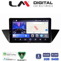 LM Digital - LM ZW8219 GPS Οθόνη OEM Multimedia Αυτοκινήτου για BMW X1 (E84) 2009>2014 (CarPlay/AndroidAuto/BT/GPS/WIFI)