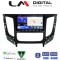 LM Digital - LM ZW8230 GPS Οθόνη OEM Multimedia Αυτοκινήτου για Mitsubishi L200 2014 >Μόνο για αυτοκίνητα με Κλιματισμό (CarPlay/AndroidAuto/BT/GPS/WIFI)