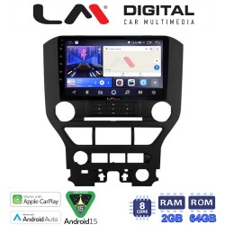 LM Digital - LM ZW8240 GPS Οθόνη OEM Multimedia Αυτοκινήτου για FORD MASTUNG > 2015 (CarPlay/AndroidAuto/BT/GPS/WIFI)