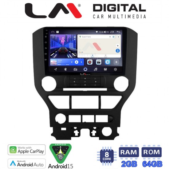 LM Digital - LM ZW8240 GPS Οθόνη OEM Multimedia Αυτοκινήτου για FORD MASTUNG > 2015 (CarPlay/AndroidAuto/BT/GPS/WIFI)