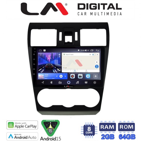 LM Digital - LM ZW8262 GPS Οθόνη OEM Multimedia Αυτοκινήτου για SUBARU IMPREZA-FORESTER 2013> (CarPlay/AndroidAuto/BT/GPS/WIFI)