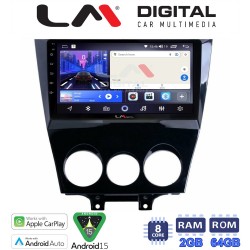 LM Digital - LM ZW8301 GPS Οθόνη OEM Multimedia Αυτοκινήτου για Mazda RX8 2001>2008 (CarPlay/AndroidAuto/BT/GPS/WIFI)