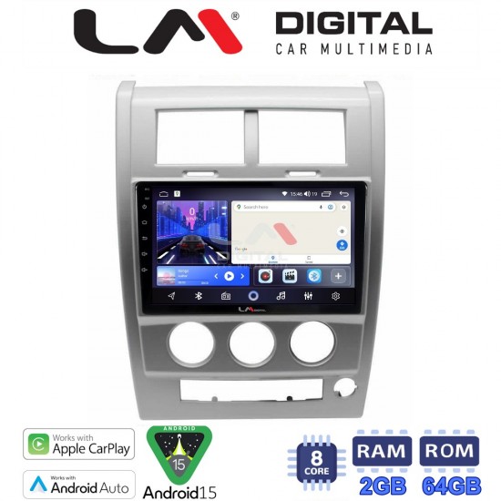 LM Digital - LM ZW8334 GPS Οθόνη OEM Multimedia Αυτοκινήτου για Jeep Cherokee KK 2008 > 2014 (CarPlay/AndroidAuto/BT/GPS/WIFI)