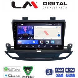 LM Digital - LM ZW8339 GPS Οθόνη OEM Multimedia Αυτοκινήτου για Opel Insignia 2018 (CarPlay/AndroidAuto/BT/GPS/WIFI)