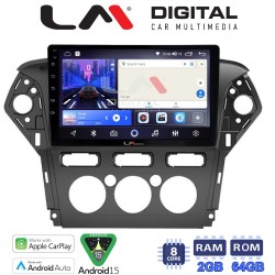 LM Digital - LM ZW8368 GPS Οθόνη OEM Multimedia Αυτοκινήτου για FORD MONDEO 2010 > 2013 (CarPlay/AndroidAuto/BT/GPS/WIFI)