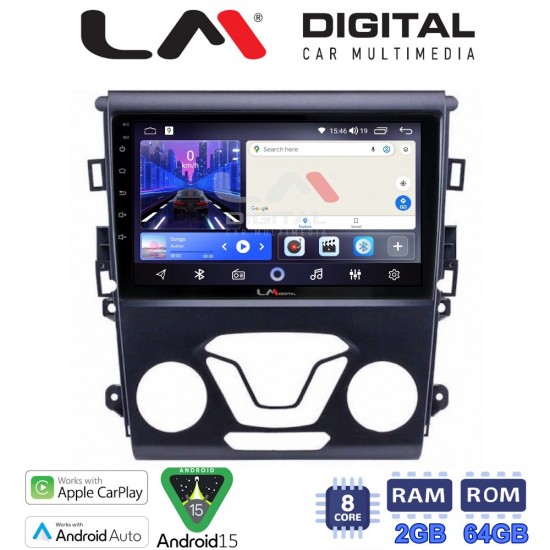 LM Digital - LM ZW8369 GPS Οθόνη OEM Multimedia Αυτοκινήτου για FORD MONDEO 2014> (CarPlay/AndroidAuto/BT/GPS/WIFI)