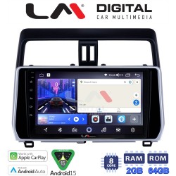 LM Digital - LM ZW8400 GPS Οθόνη OEM Multimedia Αυτοκινήτου για Toytota Land Cruiser 2019> (CarPlay/AndroidAuto/BT/GPS/WIFI)