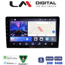 LM Digital - LM ZW8402UP GPS Οθόνη OEM Multimedia Αυτοκινήτου για Toyota Yaris 1999 > 2005 (CarPlay/AndroidAuto/BT/GPS/WIFI)
