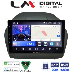 LM Digital - LM ZW8414 GPS Οθόνη OEM Multimedia Αυτοκινήτου για HYUNDAI IX35 2009>2015 (CarPlay/AndroidAuto/BT/GPS/WIFI)