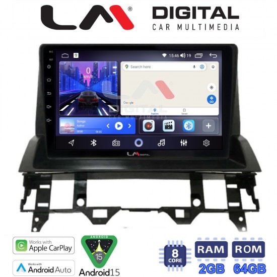 LM Digital - LM ZW8437 GPS Οθόνη OEM Multimedia Αυτοκινήτου για MAZDA 6 2002 > 2005 (CarPlay/AndroidAuto/BT/GPS/WIFI)