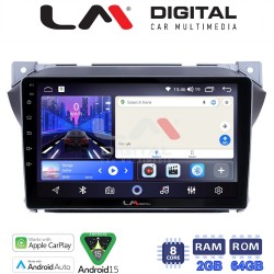 LM Digital - LM ZW8449 GPS Οθόνη OEM Multimedia Αυτοκινήτου για Suzuki Alto 2009>2016 (CarPlay/AndroidAuto/BT/GPS/WIFI)