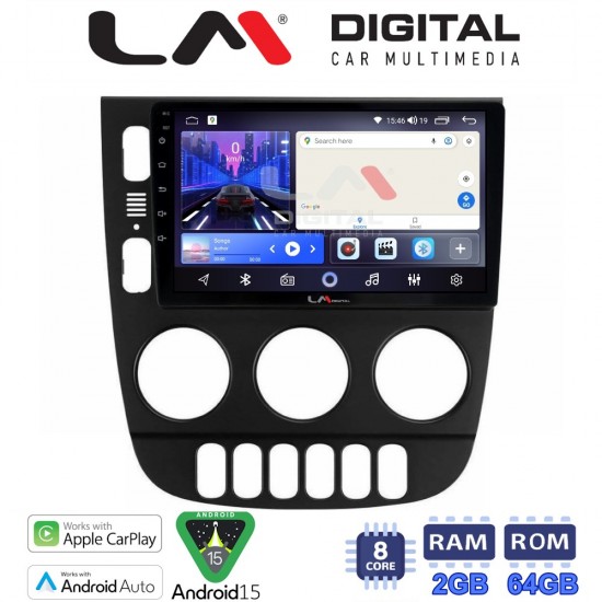 LM Digital - LM ZW8505 GPS Οθόνη OEM Multimedia Αυτοκινήτου για Mercedes ML 1998 > 2005 (CarPlay/AndroidAuto/BT/GPS/WIFI)