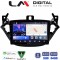 LM Digital - LM ZW8521 GPS Οθόνη OEM Multimedia Αυτοκινήτου για Opel Corsa E 2015 > 2018 (CarPlay/AndroidAuto/BT/GPS/WIFI)