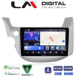 LM Digital - LM ZW8549 GPS Οθόνη OEM Multimedia Αυτοκινήτου για HONDA JAZZ 2008>2013 (CarPlay/AndroidAuto/BT/GPS/WIFI)